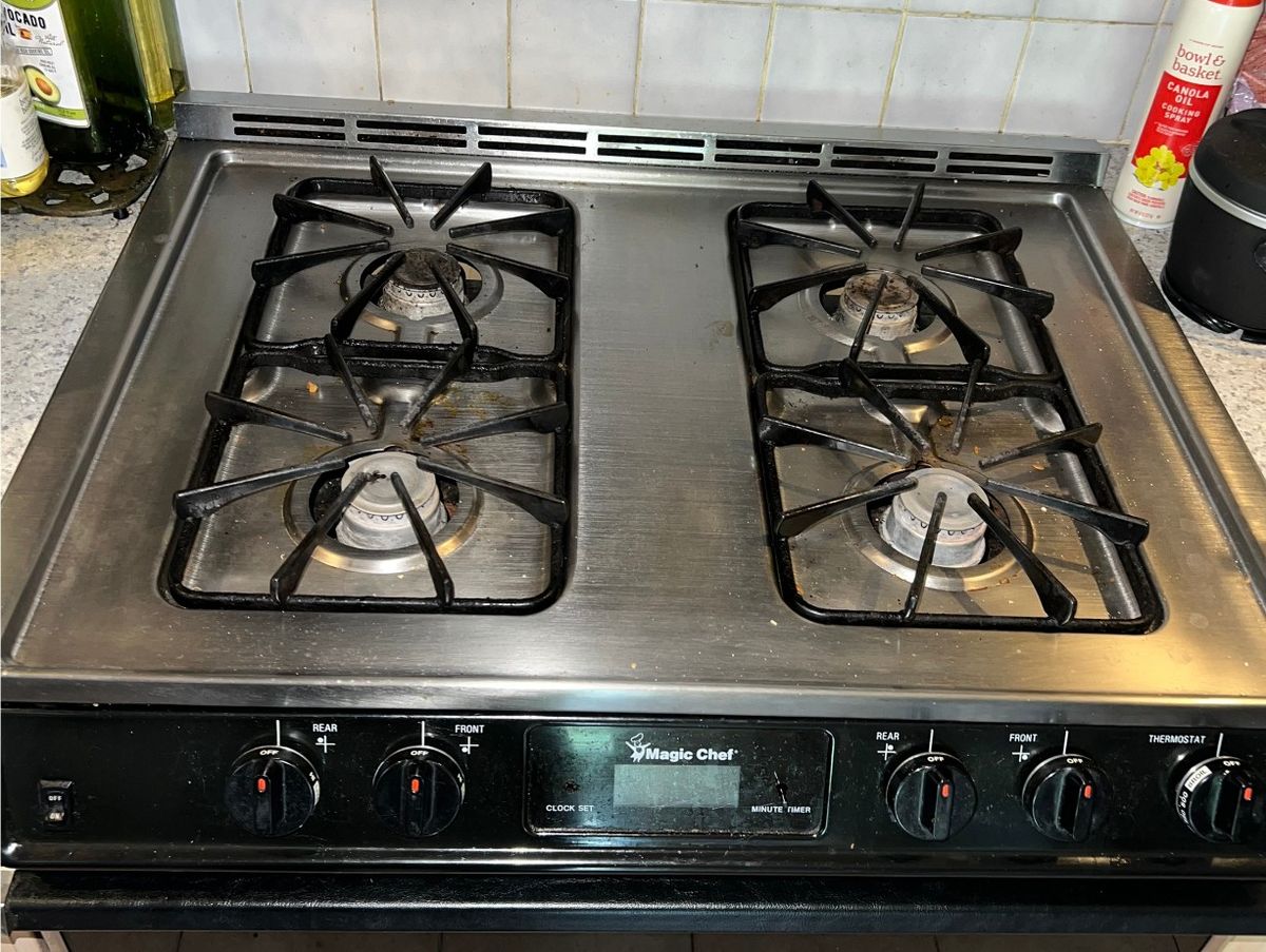 Before — deep clean