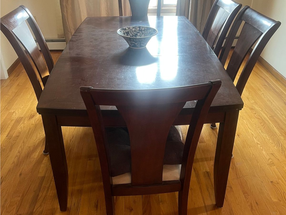 Before — table polish